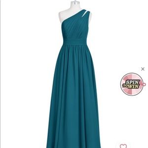 Azazie “Molly” One Shoulder Bridesmaid Dress